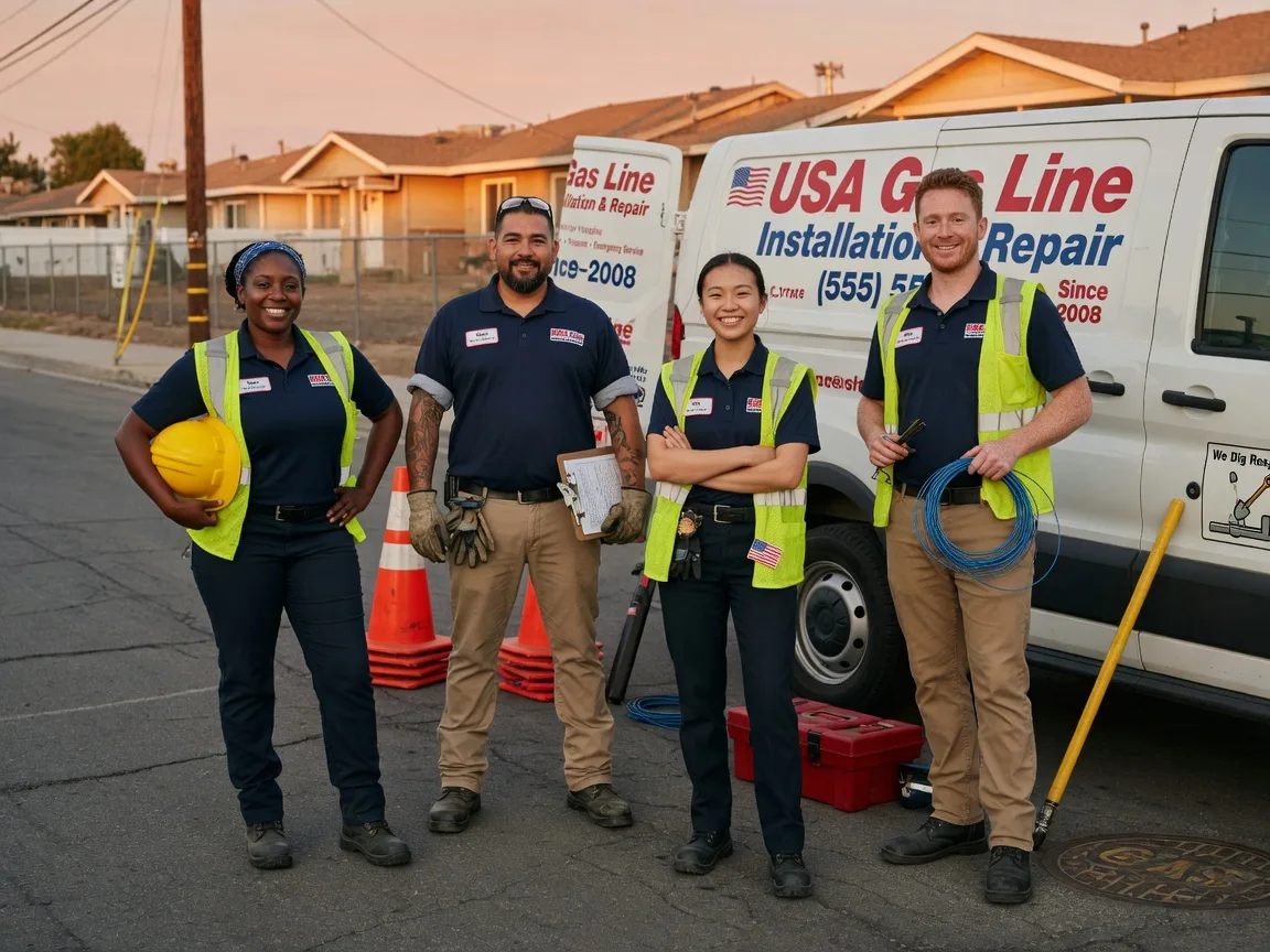 Gas Line Installation company in Selma, IA